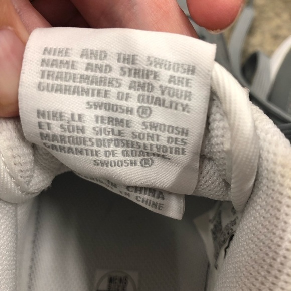 Nike Men's Air Force 1 '07 Particle Grey/White Shoes Men’s Size 9 NIB - Picture 11 of 12